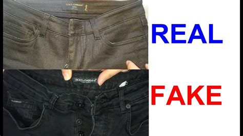 dolce and gabbana jeans real or fake|dolce gabbana jeans size chart.